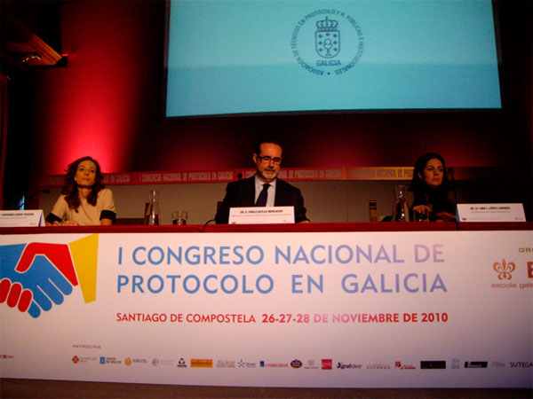 I Congreso Nacional de Protocolo de Galicia.